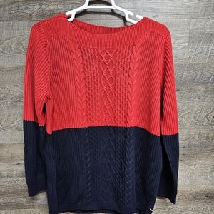 Tommy Hilfiger Cable Knit Sweater E